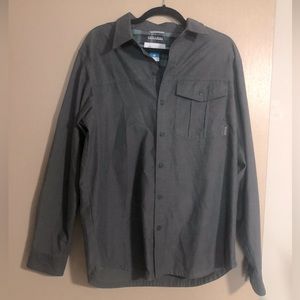Columbia Canvas Omni Wick Button Up Shirt Jacket